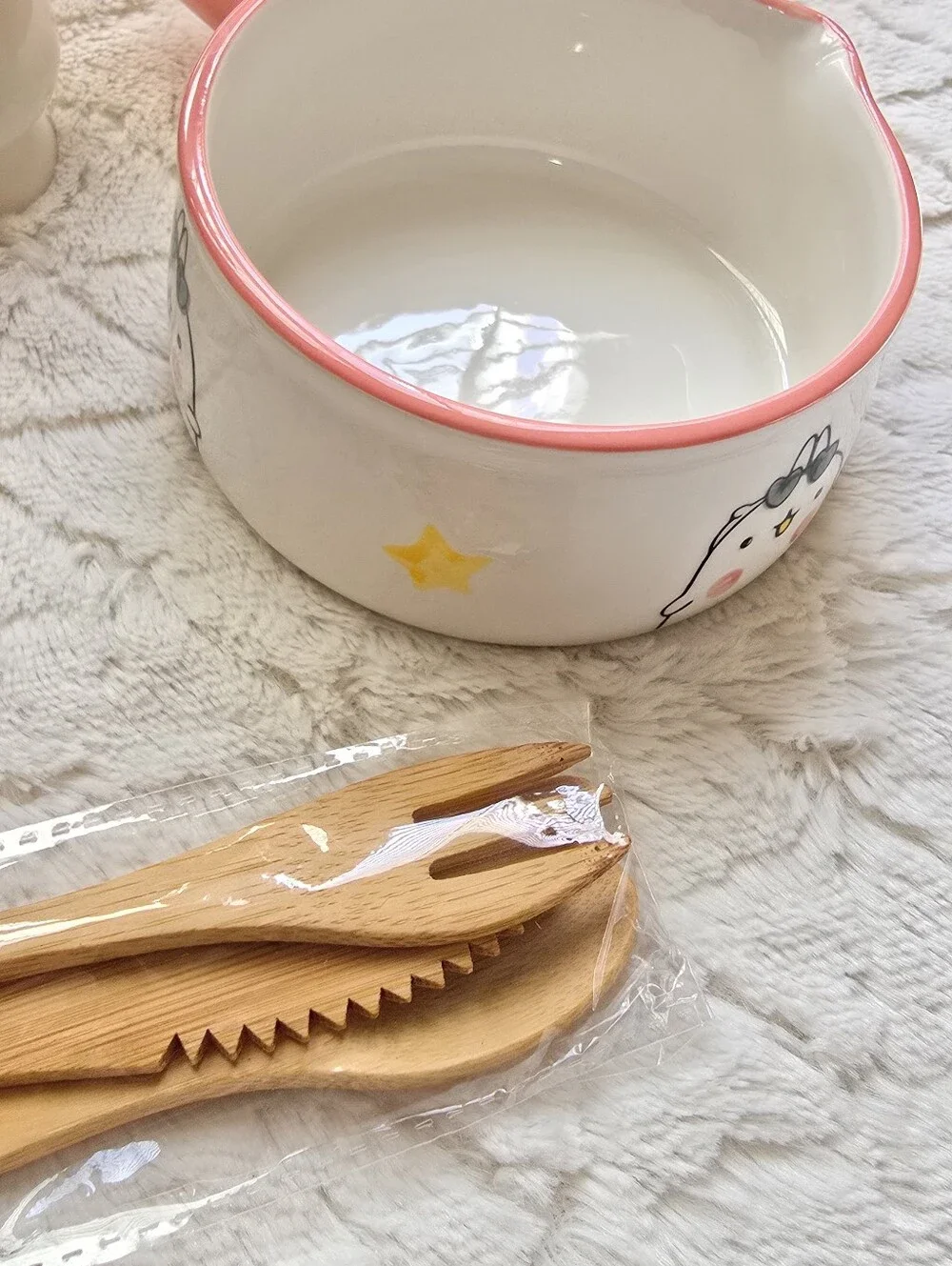 Matcha Bowl Set of 2 with Bamboo Whisk + Free New Bamboo Utensils